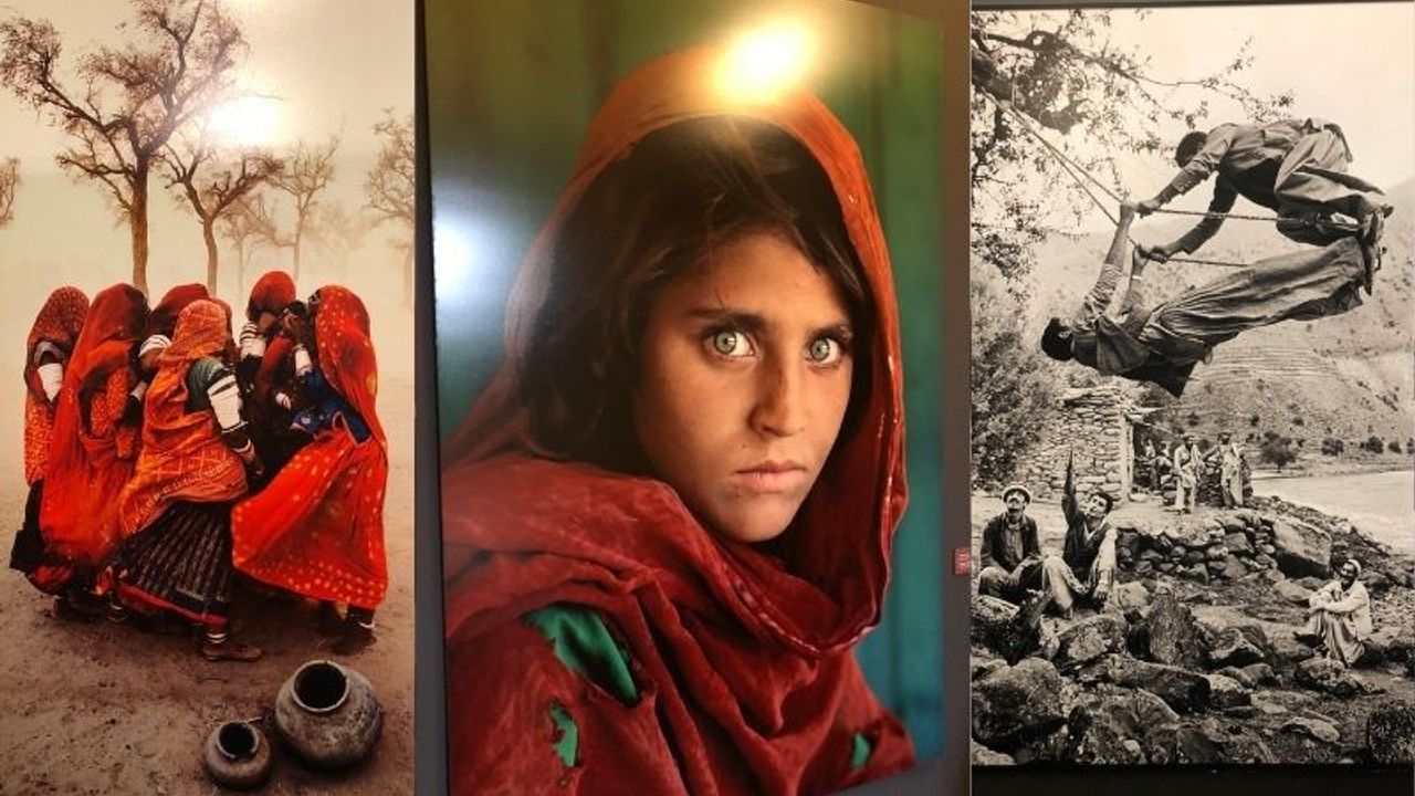 Steve McCurry photos on display in Istanbul