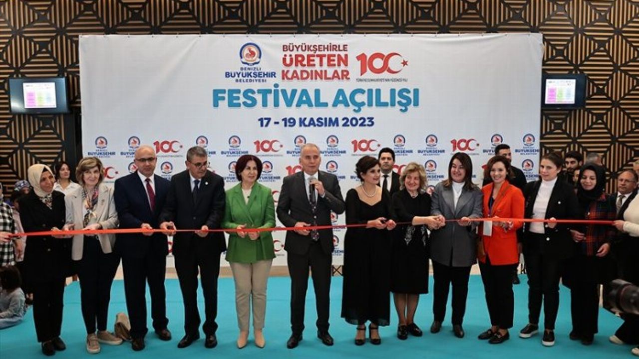 Üreten Kadınlar Festivali 2'inci kez Denizli'de...