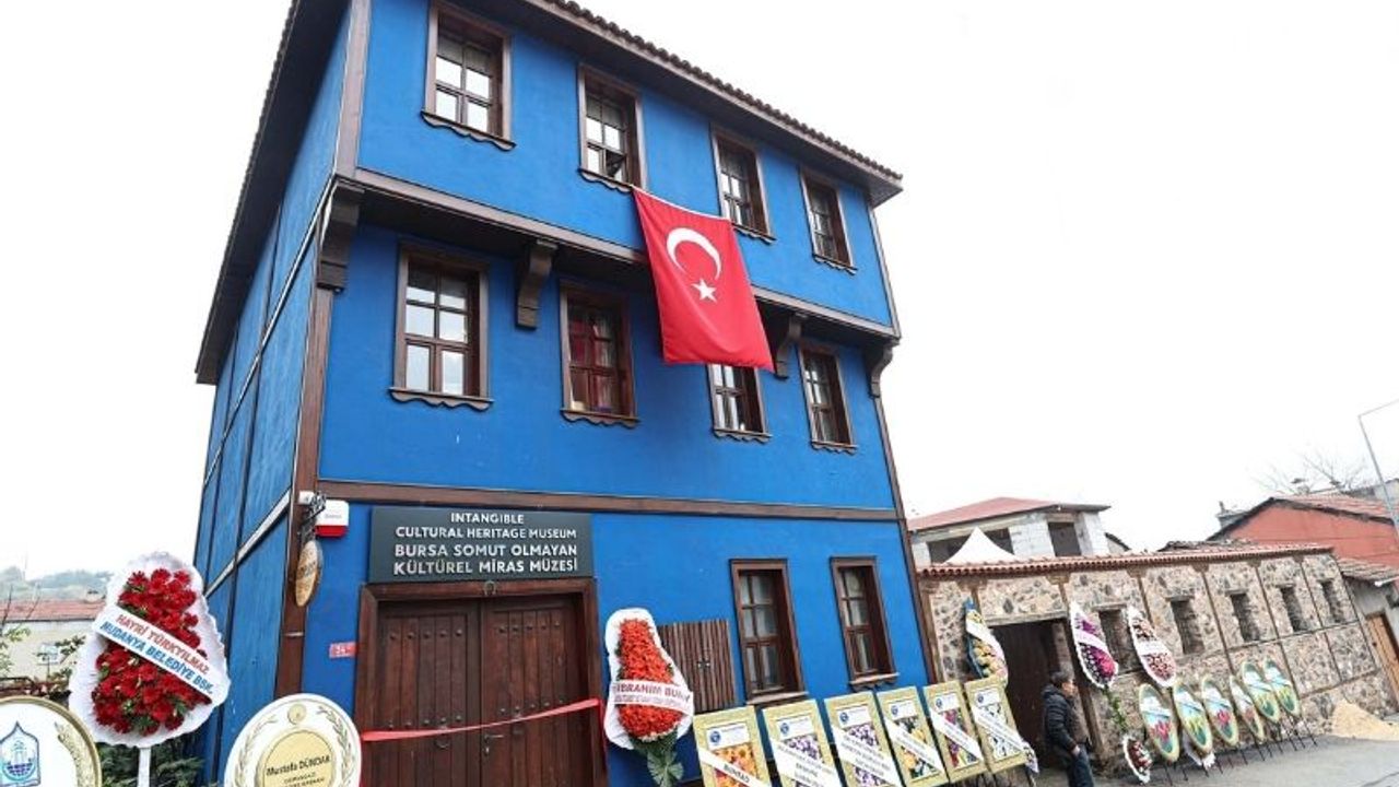 'Somut Olmayan Kültürel Miras Müzesi' Bursa'da açıldı.