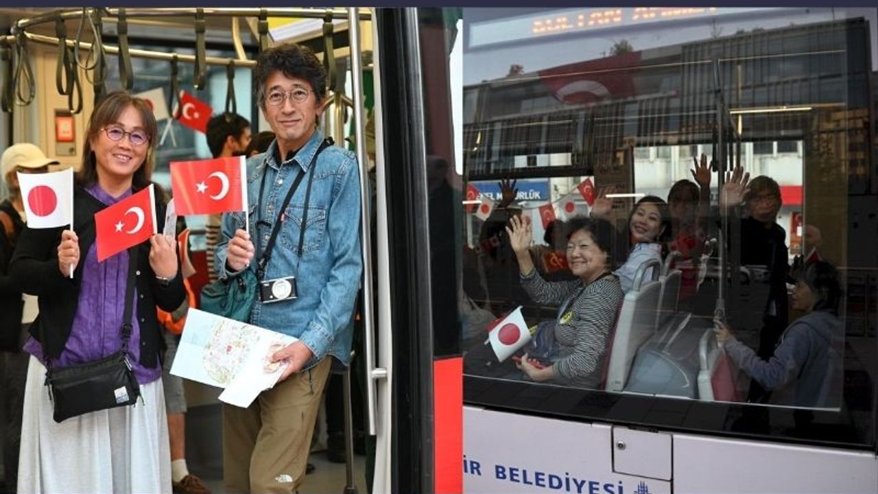 Galataport - Beyazıt Turistik Tramvay Hattı’nın ilk yolcuları Japon turist kafilesi oldu.