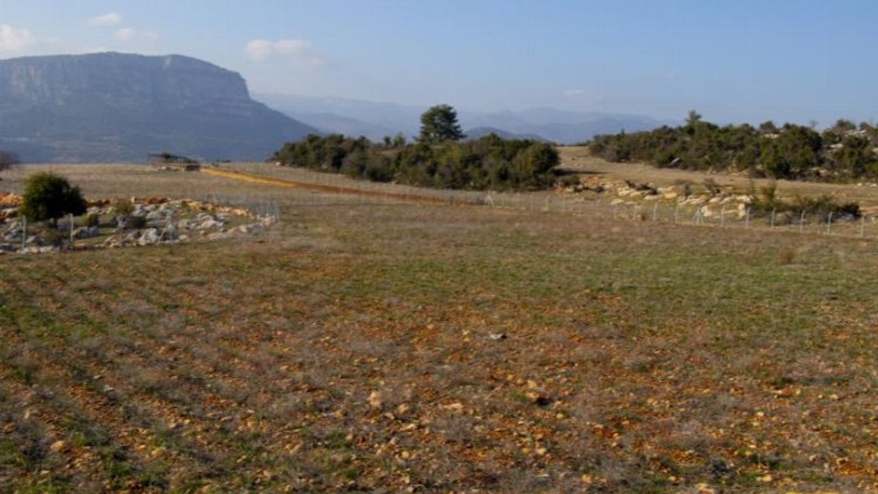 Atıl araziler Mersin'de tarıma kazandırılıyor