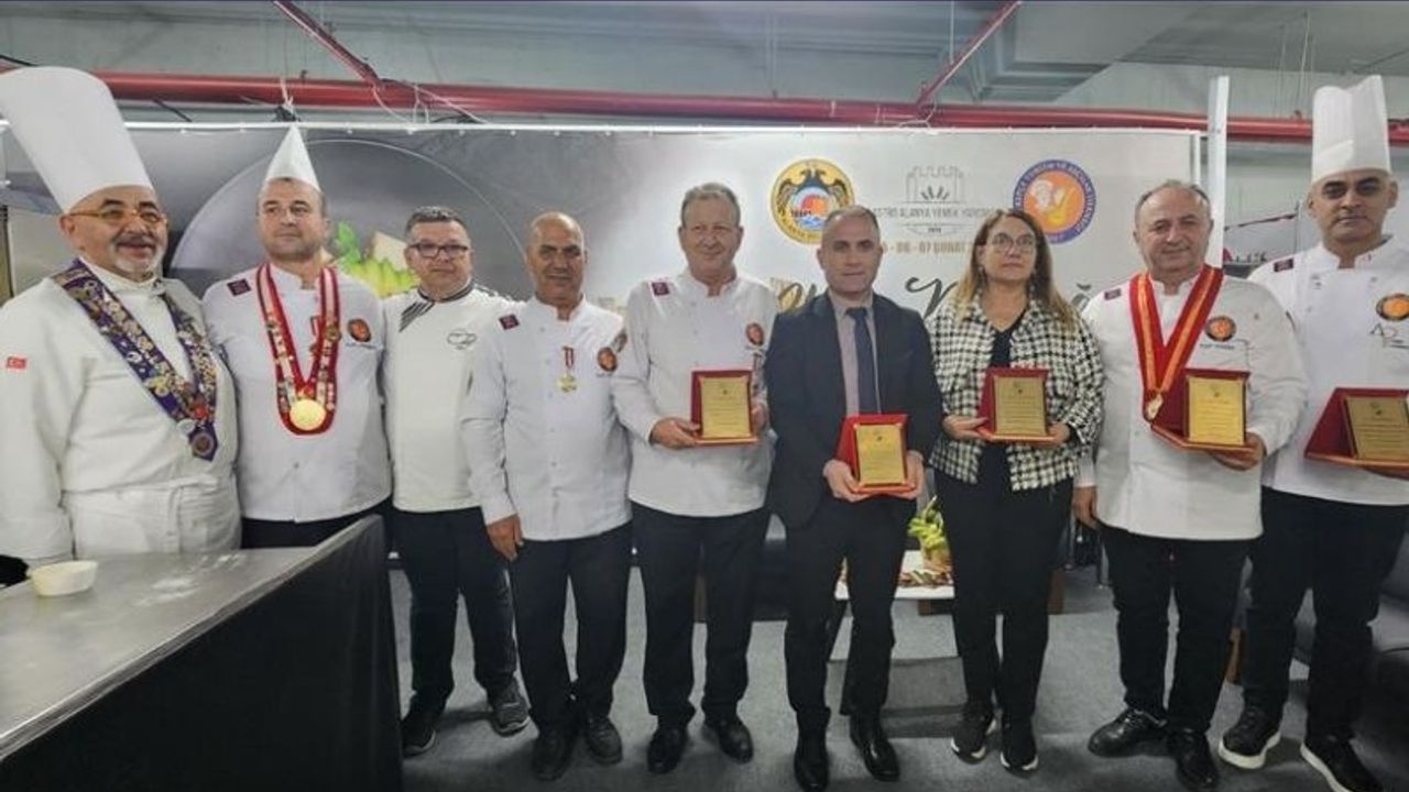 8. Gastro Alanya Uluslararası Yemek Yarışmasında ödüller sahiplerini buldu.