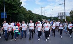 İstanbul'da 15 Temmuz darbe girişiminde hayatını kaybeden 252 şehit 3. Vatan Koşusunda anıldı.