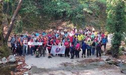 300 sporcu ve doğa dostu Kaz Dağları şenliğine katıldı.