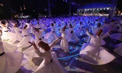 750 semazen Ayasofya-i Kebir Camii önünde Sema Ayin-i icra etti