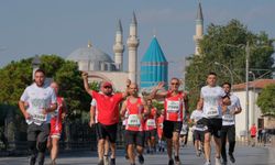 Konya'da 15 bin sporsever 'iyiliğe' koştu