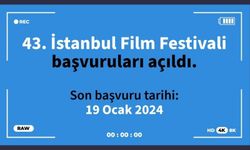 43. İstanbul Film Festivali 17 Nisan 2024’te yapılacak.