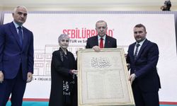 103 yıl önceki ilk nüsha hediye edildi