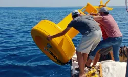 Saros'ta Uçak, Gemi ve Su Altı Tarihi Müzesinin yerlerini belirlemek için şamandıra yerleştirildi