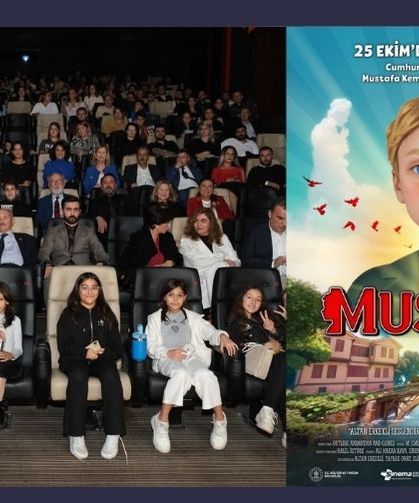 Atatürk'ün çocukluğunu anlatan "Mustafa" filmi, İstanbul'daki galasında ilgi gördü.