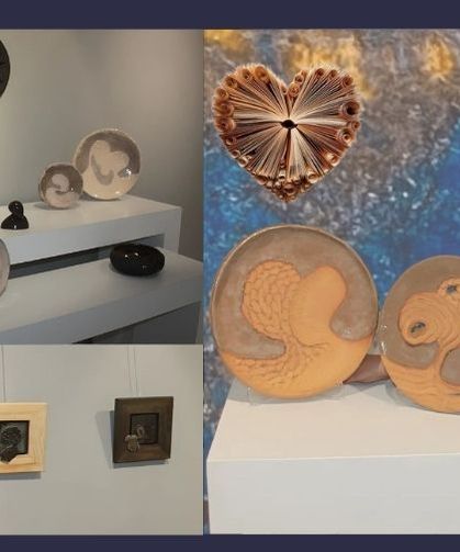 Tuğba Küçükbahar’ın "Kumdan Toza, Çamurdan Nara" sergisi Evrim Sanat Galerisi'nde