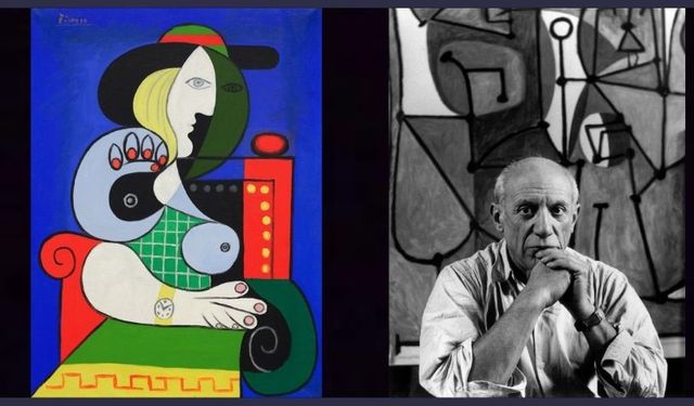 Pablo Picasso'nun ‘Femme a la montre’ tablosu 139.4 milyon dolara satıldı.