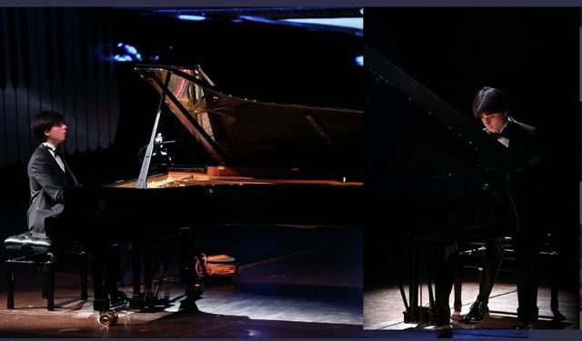 Piyanonun parlayan yıldızı Can Saraç’ı piyano tutkunları ayakta alkışladı.