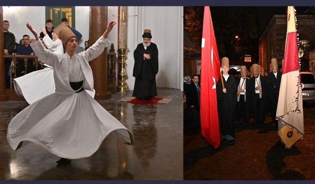 98 yıl sonra Bursa Mevlevihanesi’nde ilk Şeb-i Arus töreni yapıldı.