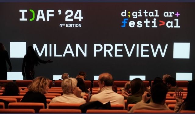 İstanbul Dijital Sanat Festivali’nin ön gösterimi Milano’da yapıldı