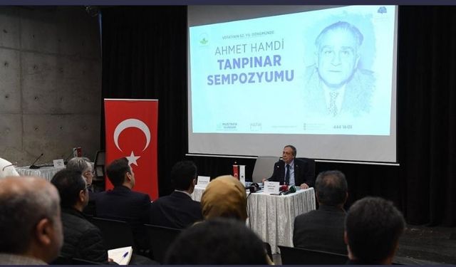 Ahmet Hamdi Tanpınar vefatının 62’inci yıldönümünde Bursa'da anıldı.