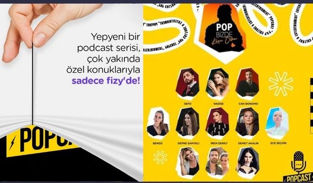 Fizy, “popcast” söyleşilerine başlıyor