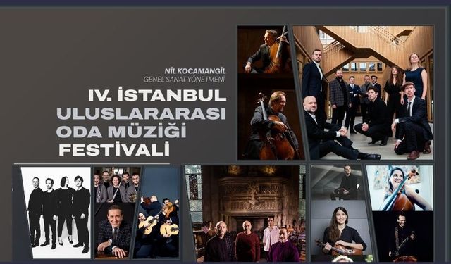 İstanbul Uluslararası Oda Müziği Festivali dünya yıldızlarını ağırlayacak.