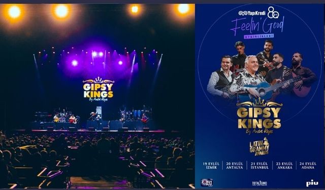 Gipsy Kings grubu Türkiye turnesine çıkıyor.