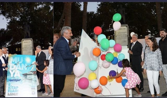 Mudanya Kitap Fuarı “Değişim” temasıyla açıldı