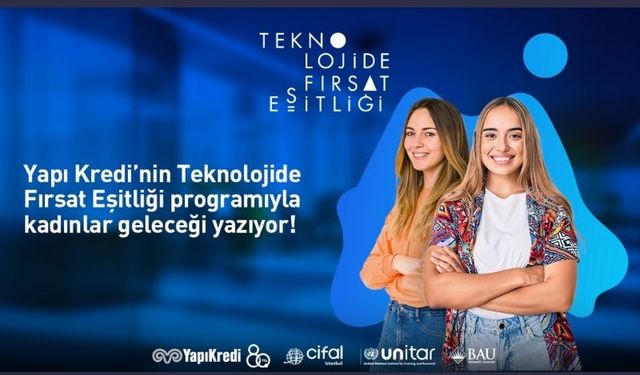 Yapı Kredi, Teknolojide Fırsat Eşitliği ile 80 bin gence eğitim verecek