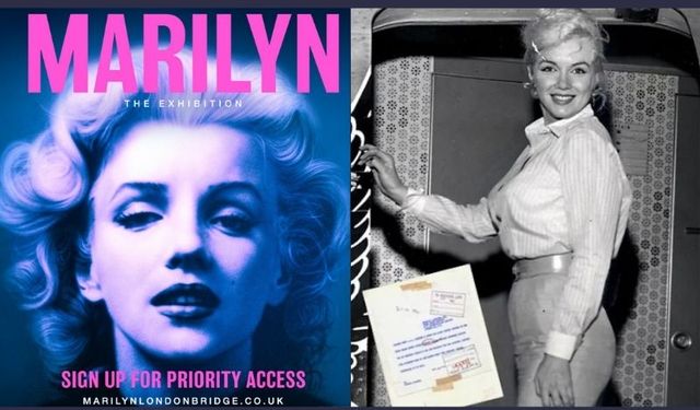 Marilyn Monroe'nun kıyafetleri ve aşk mektupları ilk kez sergilenecek