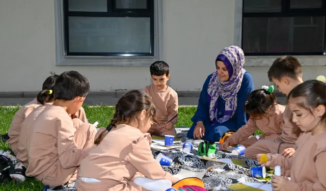 Selçuklu'da Hatice Hatun Çocuk Mektebi çocukların gözdesi olmaya devam ediyor