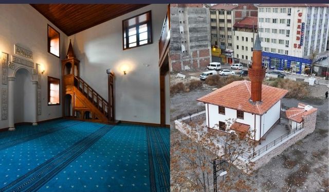 Hamidiye Camii, aslına uygun şekilde yeniden inşa edildi.