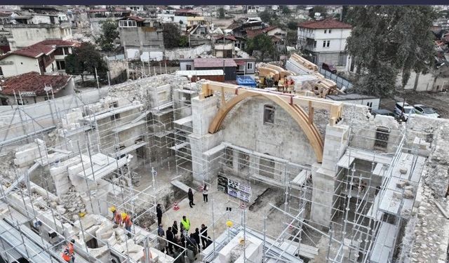 Hatay’daki Habib-i Neccar Camisi restorasyonu 2025’te tamamlanacak.