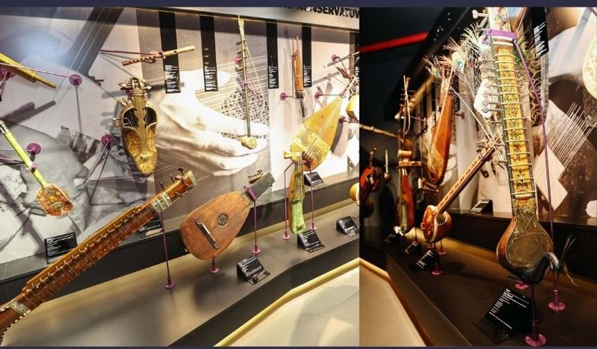 New England Konservatuvarı Koleksiyonu, Dr. Hüseyin Parkan Sanlıkol Müzik Enstrümanları Müzesi’nde sergileniyor.