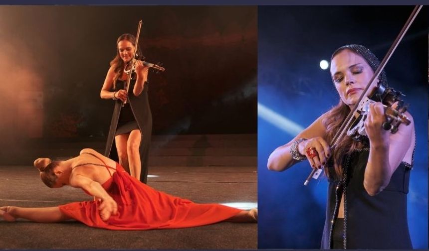 Canan Anderson, Nevşehir Kültür Yolu Festivali'nde büyüledi