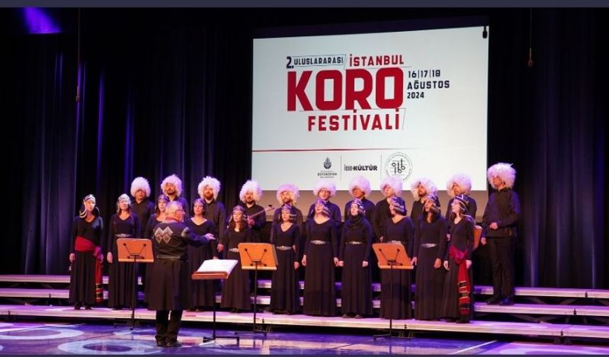 2. Uluslararası İstanbul Koro Festivali unutulmaz performanslarla sona erdi.