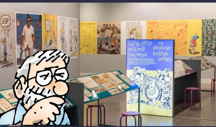 Karikatürist Latif Demirci’nin yarım asırlık sanat hayatı İş Sanat Ankara Sanat Galerisi’nde