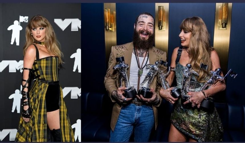 Taylor Swift, MTV VMAs 2024'te en çok ödül kazanan solo sanatçı oldu