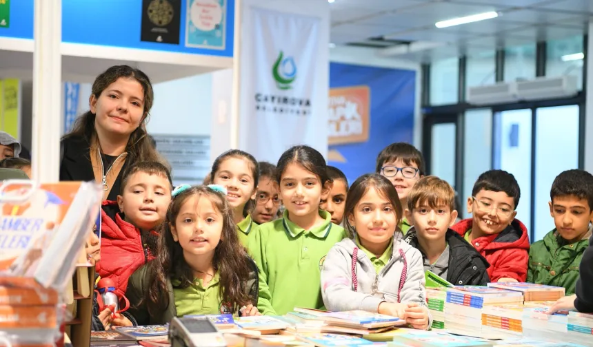 Çayırovalı minikler, kitap günlerinde bir araya geldi