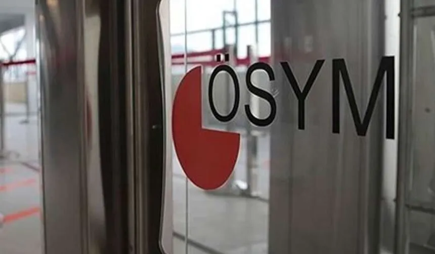 ÖSYM 2025 sınav takvimi belli oldu