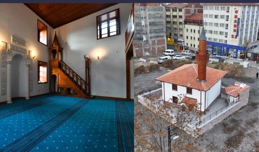 Hamidiye Camii, aslına uygun şekilde yeniden inşa edildi.