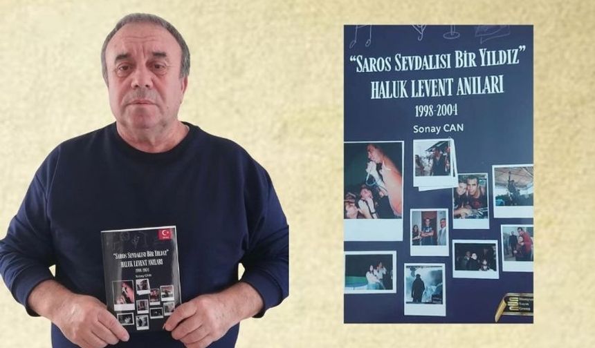 Sonay Can, "Haluk Levent Anıları"nı kitaplaştırdı.