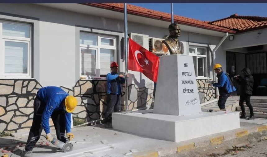 Muğla'da 248 Atatürk büstü yapıldı.