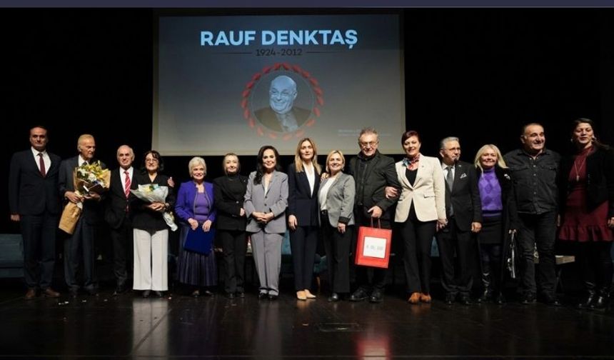 Rauf Denktaş Beylikdüzü'nde anıldı